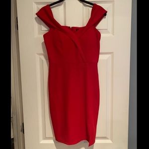 Spicy Off-Shoulder Red Dress!